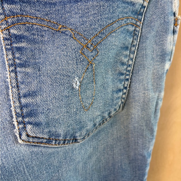 Vintage Men’s Mid 80’s Levi’s Brown Tab Action Denim Jeans 38x27 - Picture 6 of 9